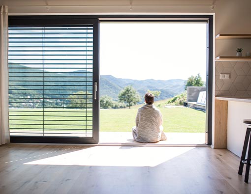 image of person enjoying fresh air in your home